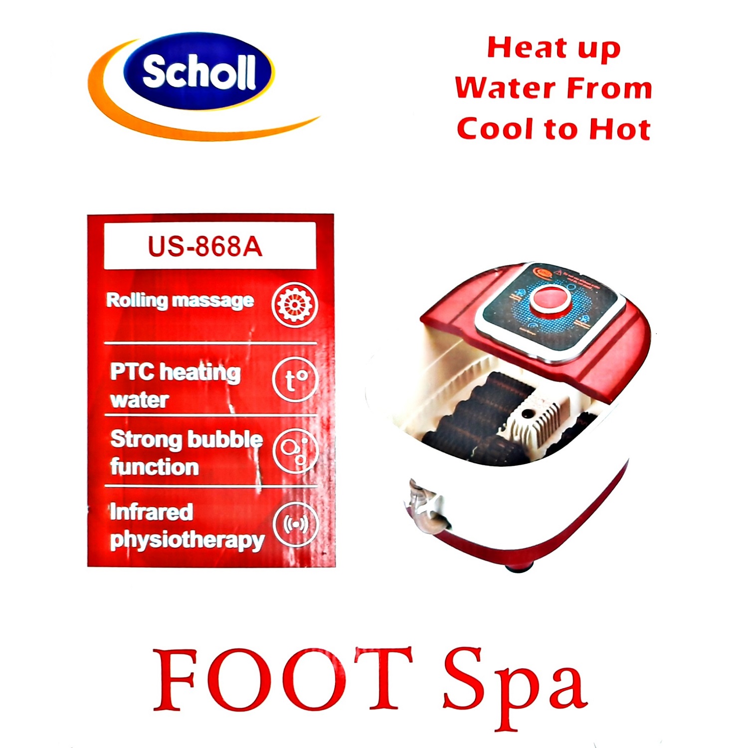 Scholl Foot Spa Faith Parlour House