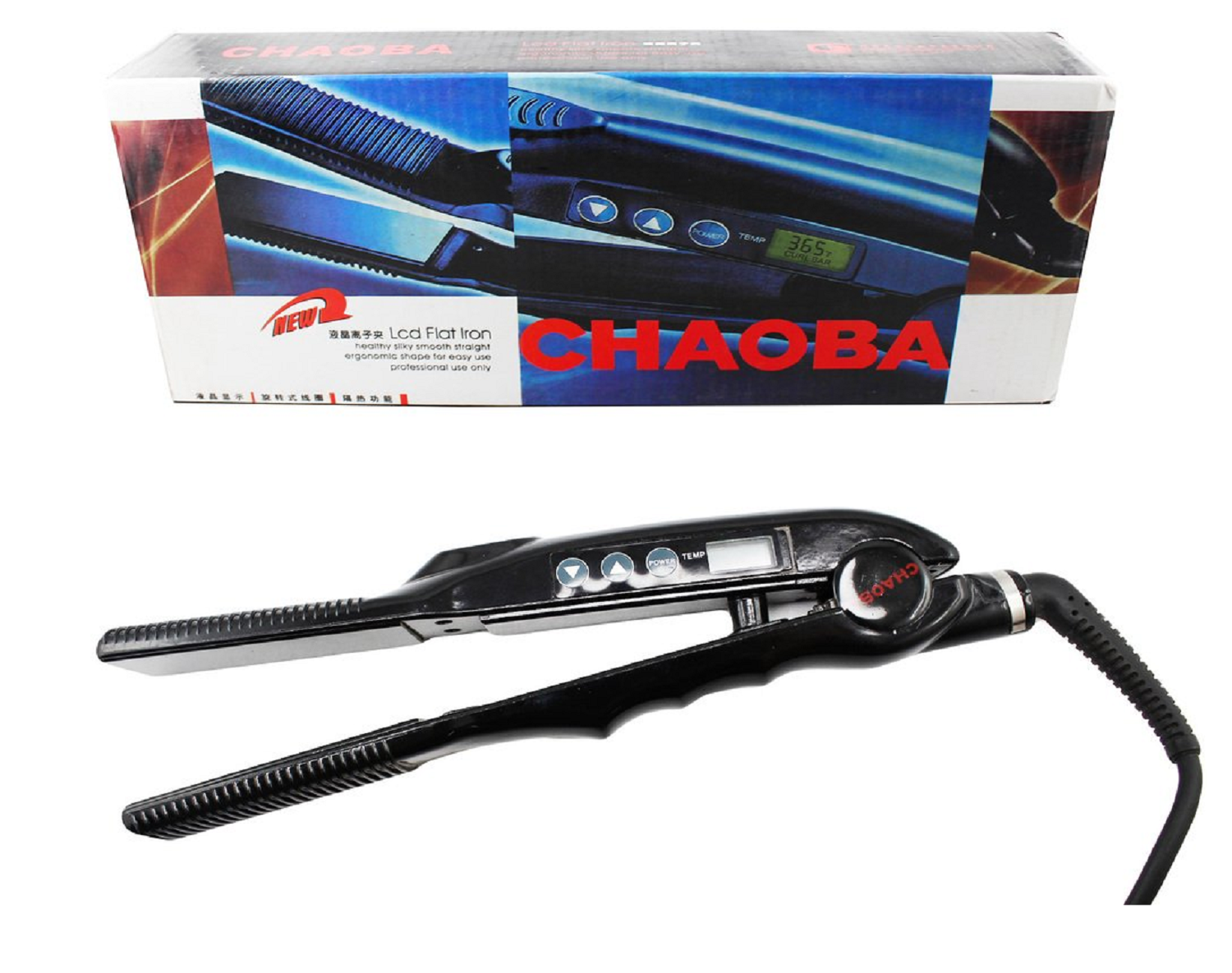 how to use chaoba hair straightener