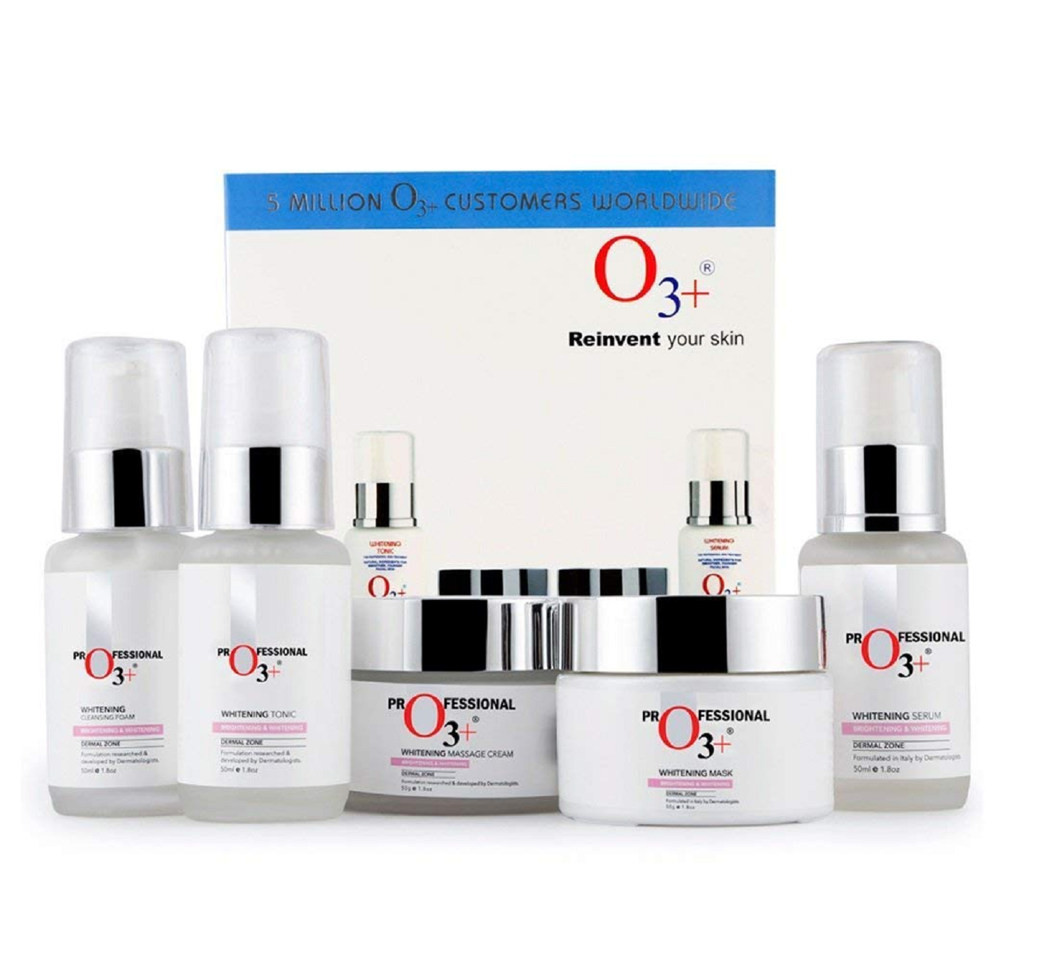 o3  professional whitening massage cream
