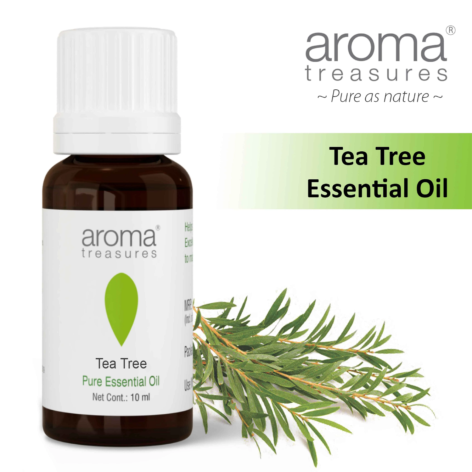 aroma treasures tea tree face wash